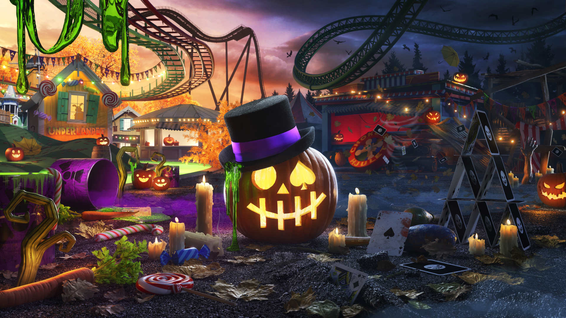 Visit Halloween at Liseberg stay at Gothia Towers