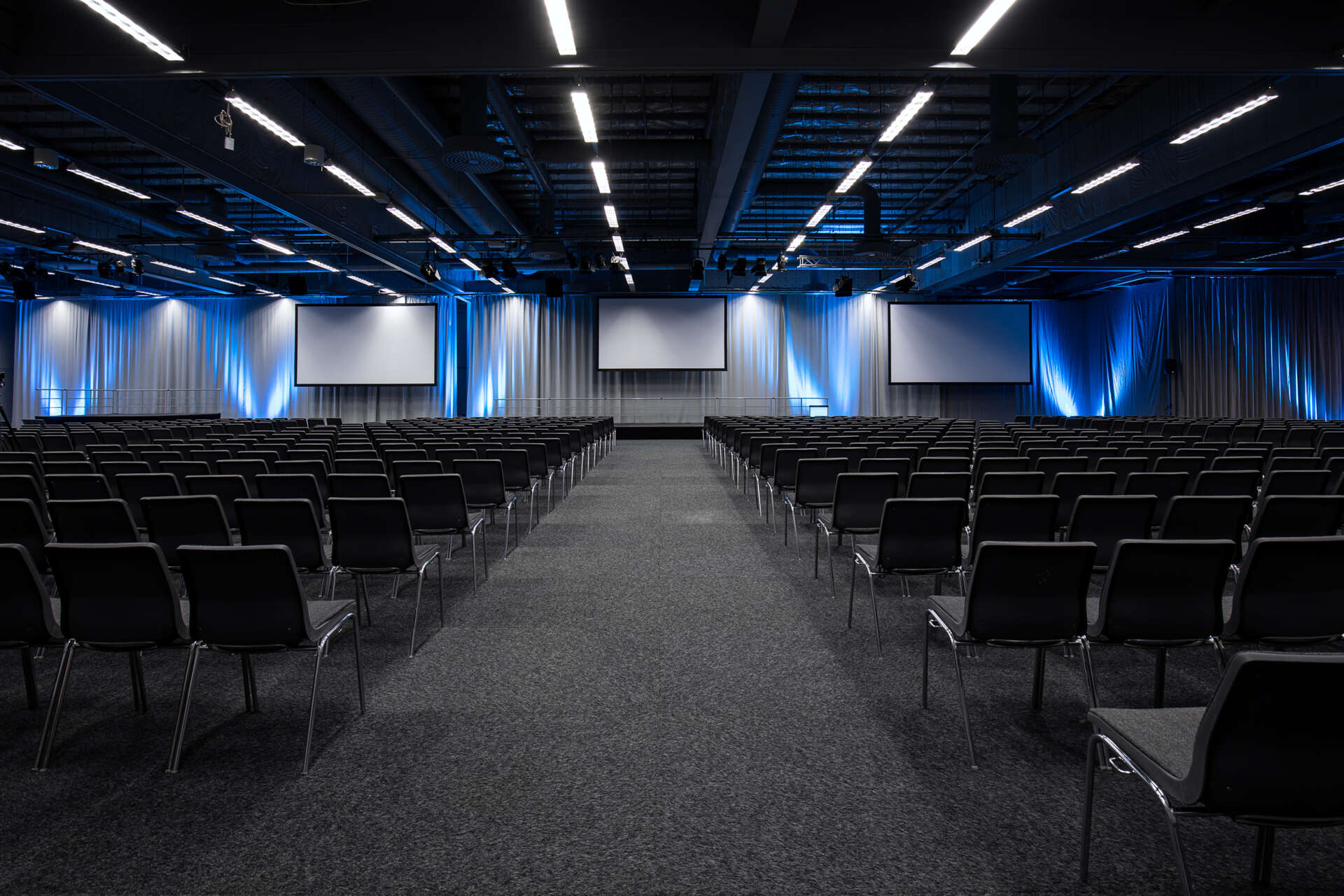 Hall F for meetings