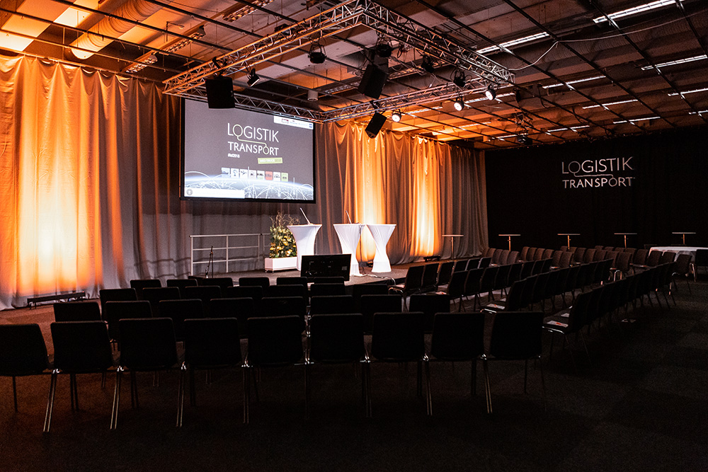 Hall A for large meetings