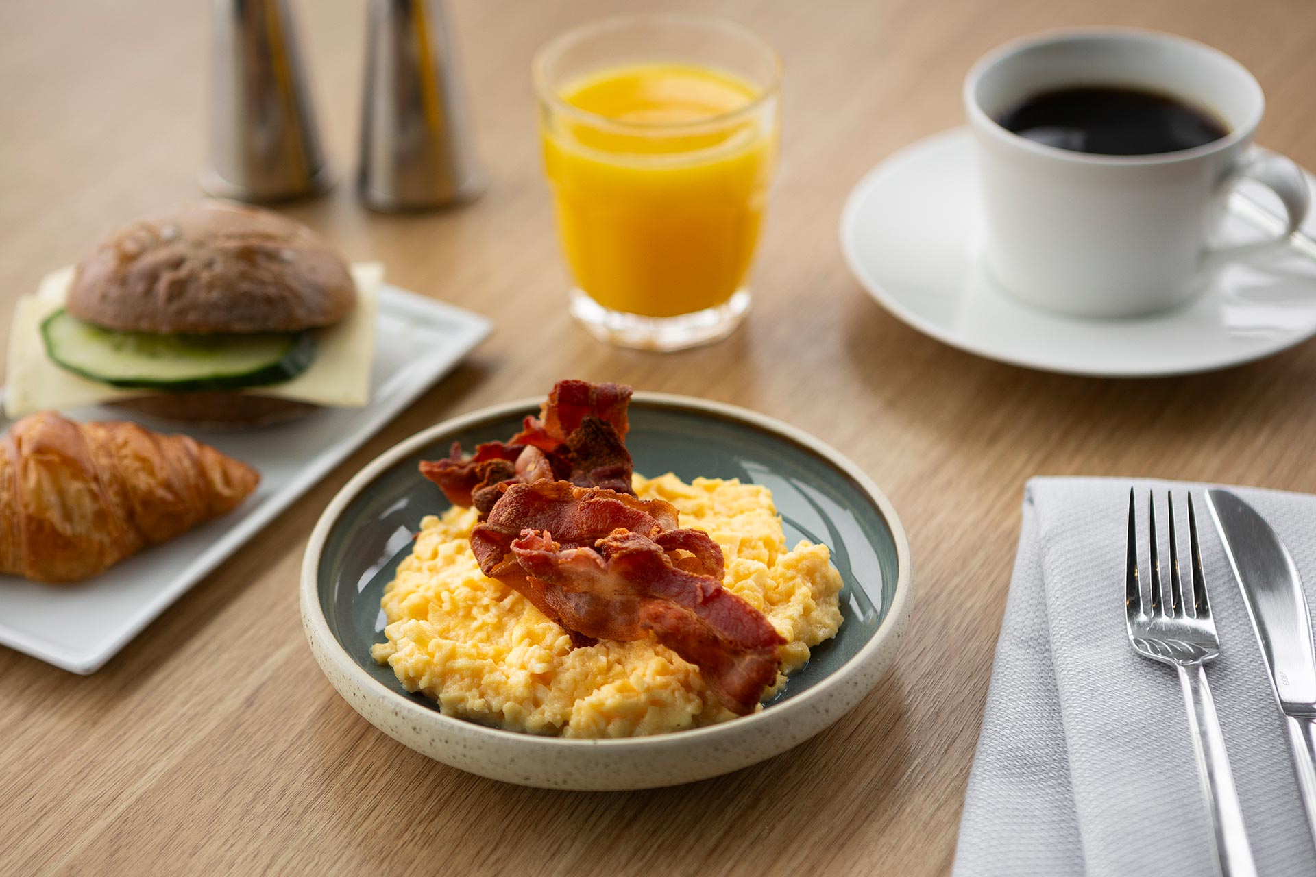 Climate-aware breakfast at Gothia Towers in Gothenburg