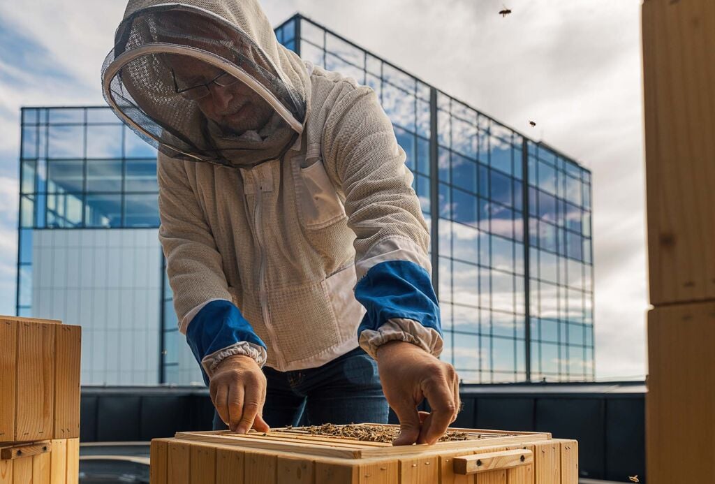 “We have 150,000 colleagues up on the roof”