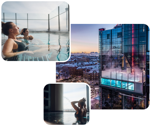 Samling images of our spa