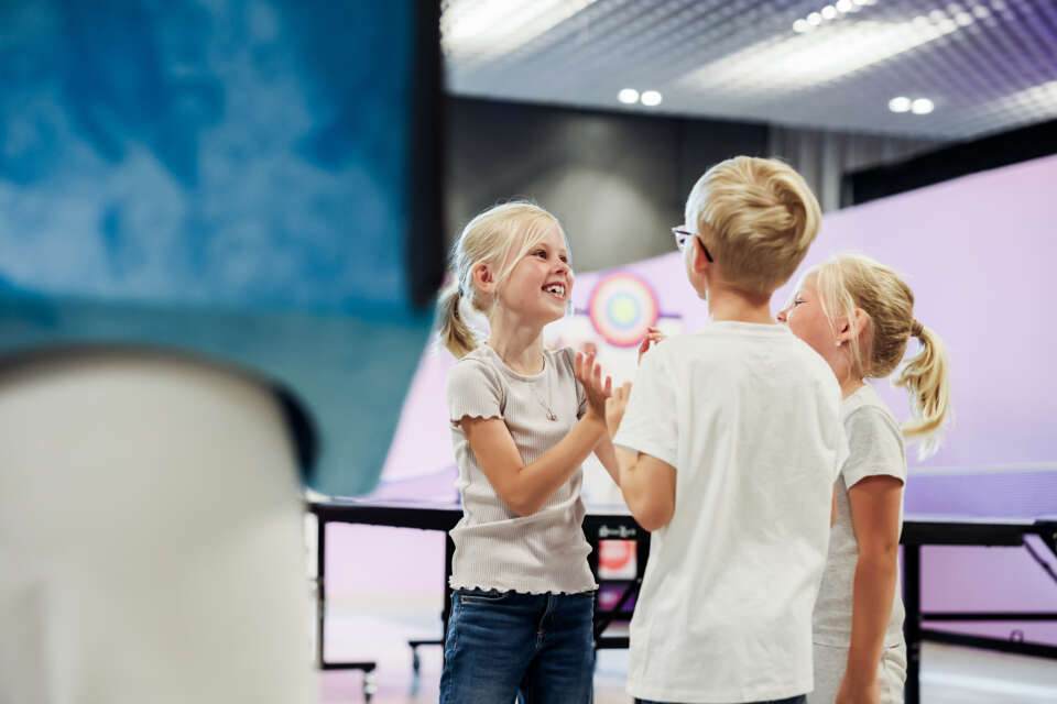 Kids playing at FunZone