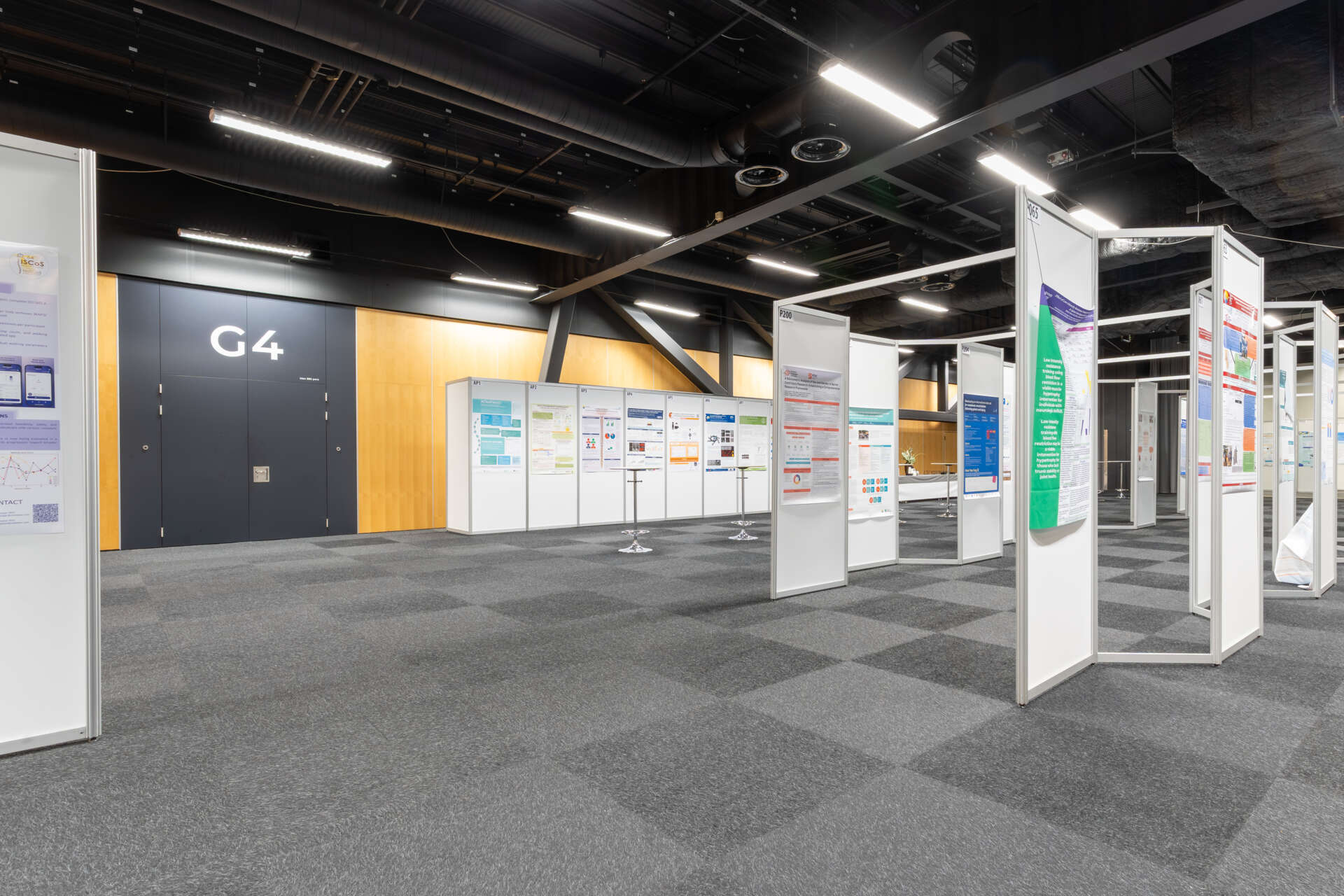 Hall G for meetings