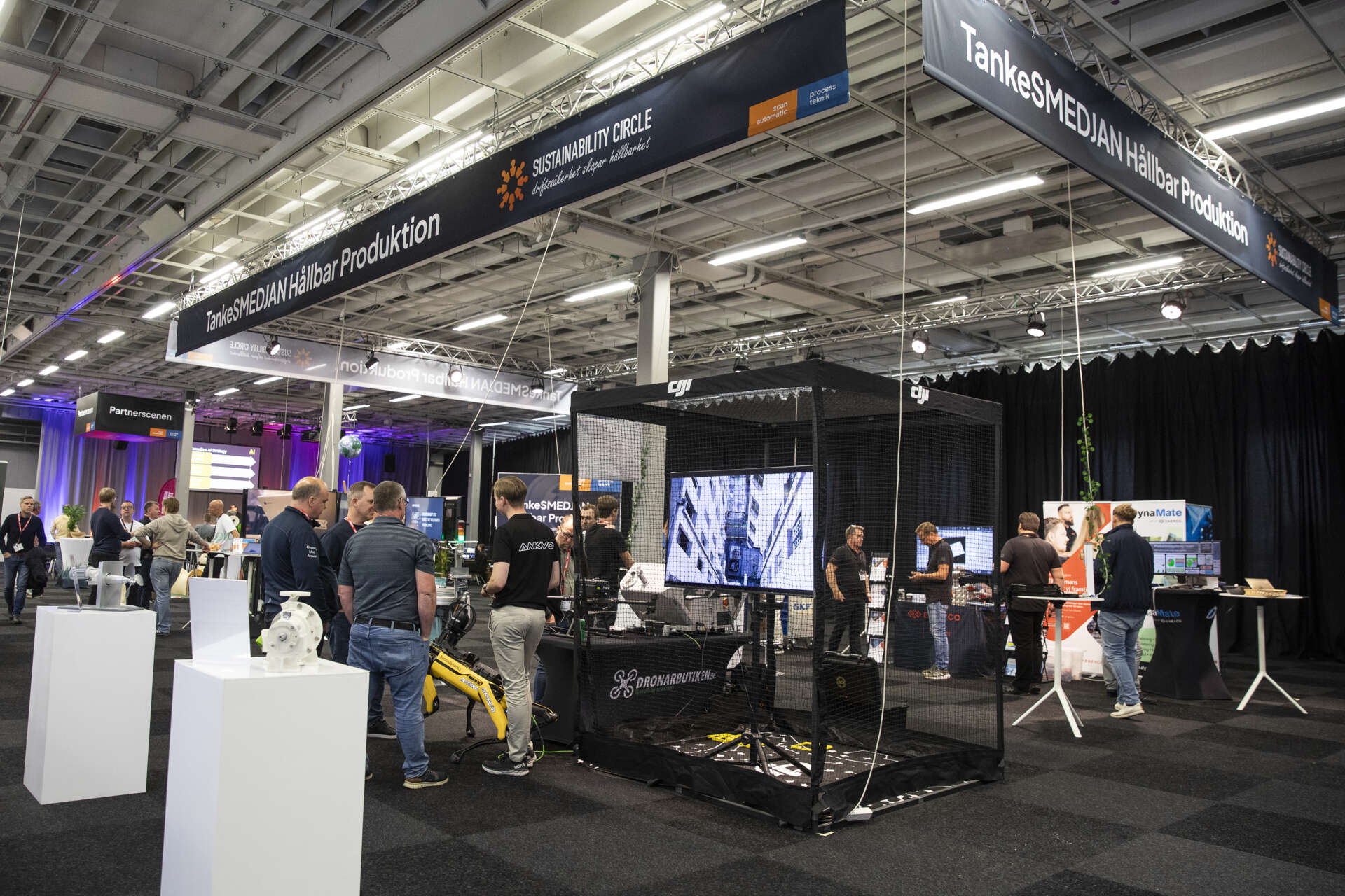 Hall D for meetings